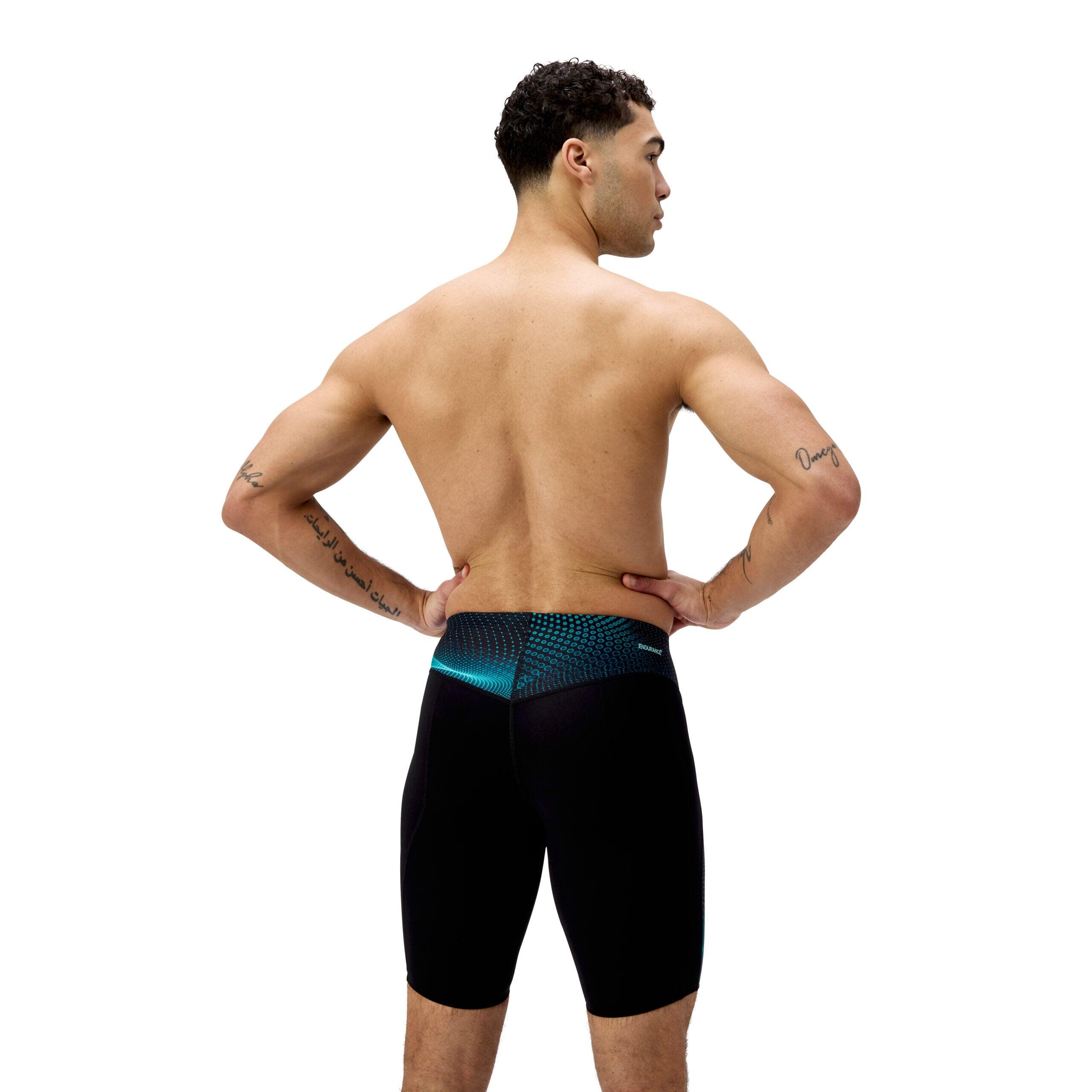 Swim jammer compressione Speedo Eco Endurance+ Blu/Verde 2/7