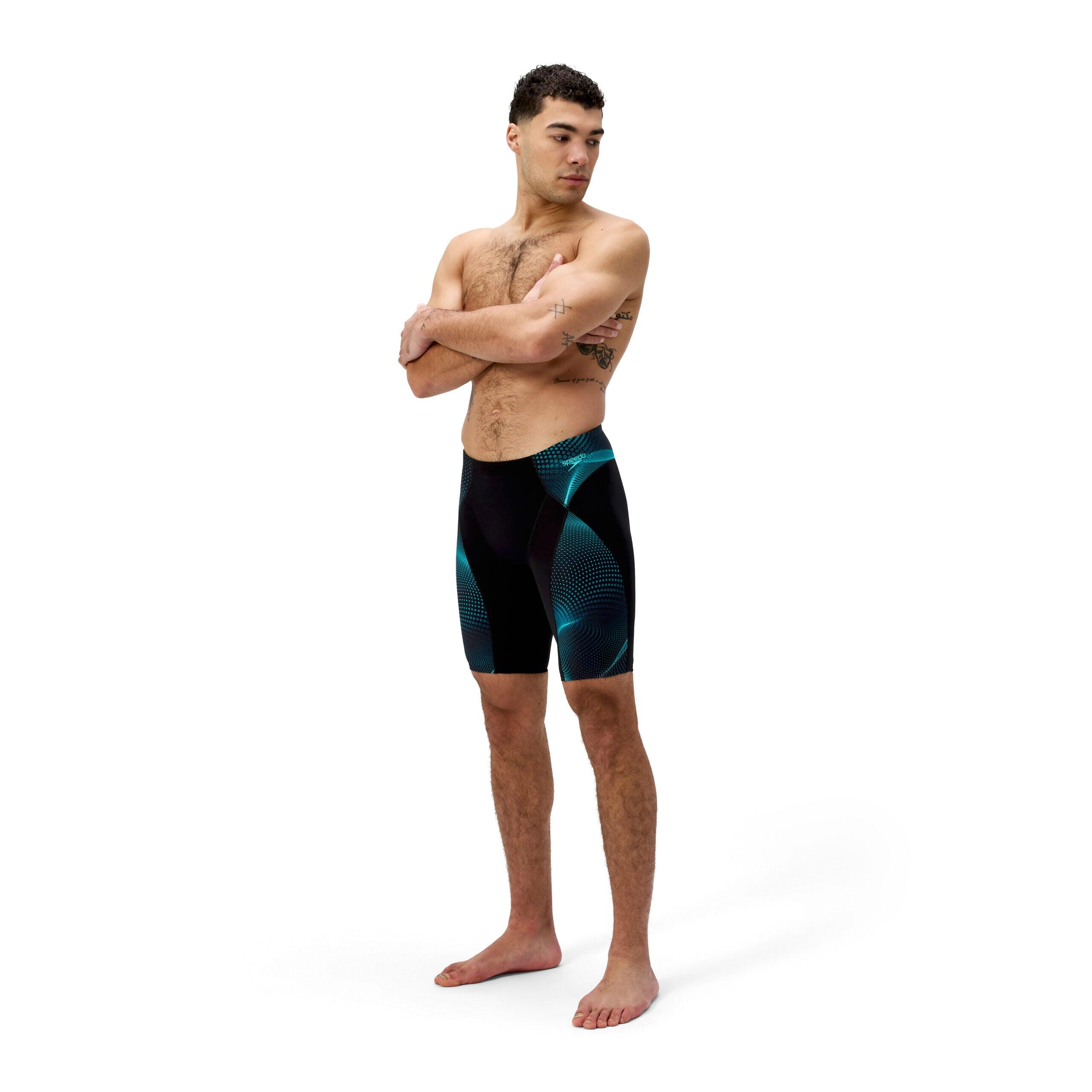 Swim jammer compressione Speedo Eco Endurance+ Blu/Verde 4/7