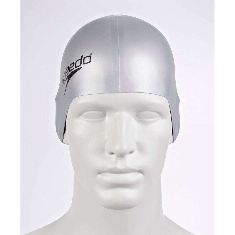Casca inot adulti silicon Speedo Flat argintiu
