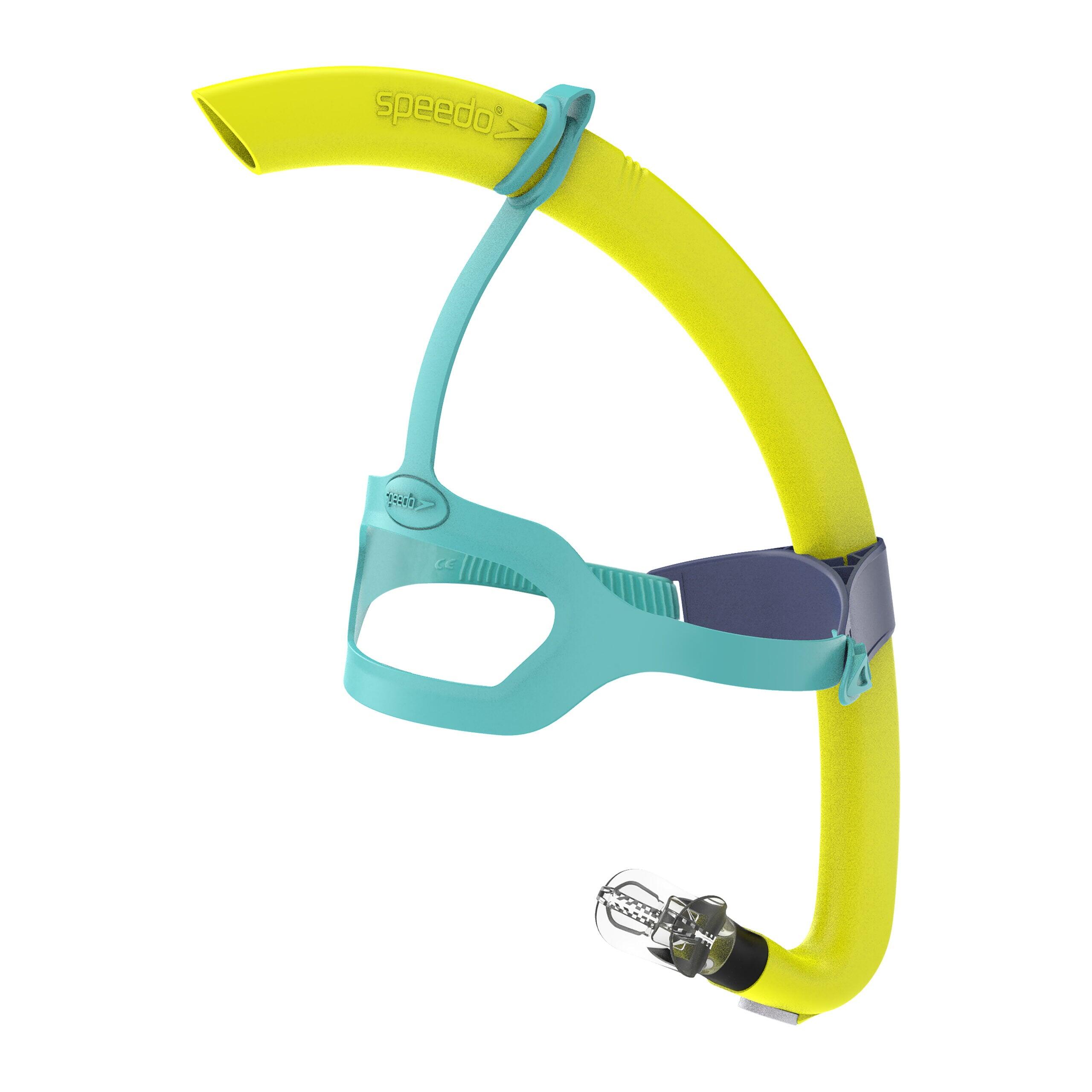 Snorkel de entrenamiento Speedo Junior Bullet Head amarillo 1/5