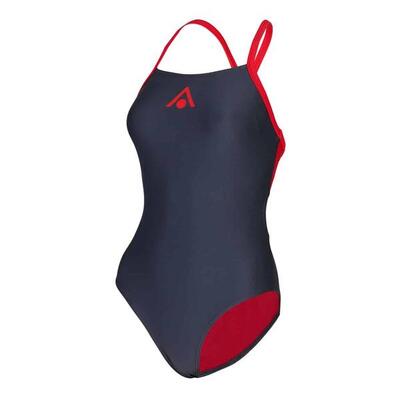 Costume Uomo Aquasphere Essential Fly Back Grigio Scuro/Rosso