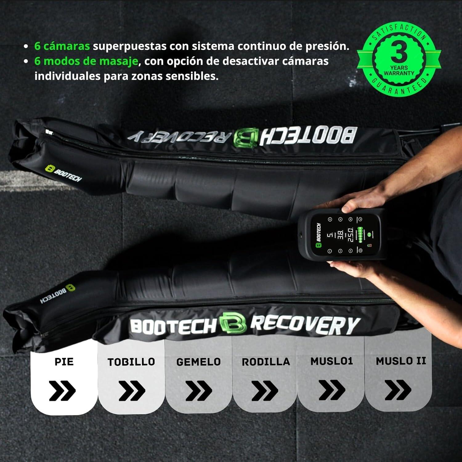Bottes de pressothérapie BT-PRO 6.0 avec 6 chambres à air – Appareil de massage 5/7