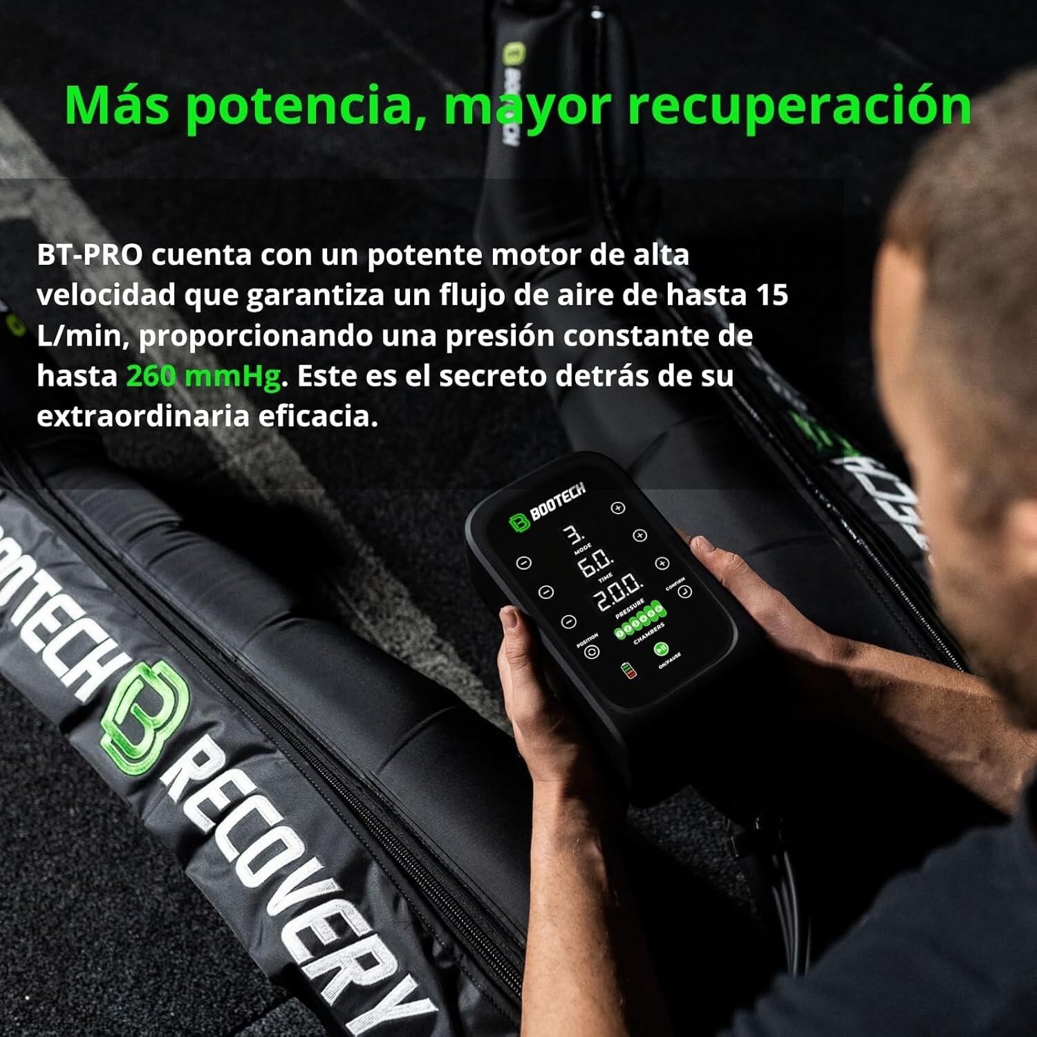 Bottes de pressothérapie BT-PRO 6.0 avec 6 chambres à air – Appareil de massage 4/7