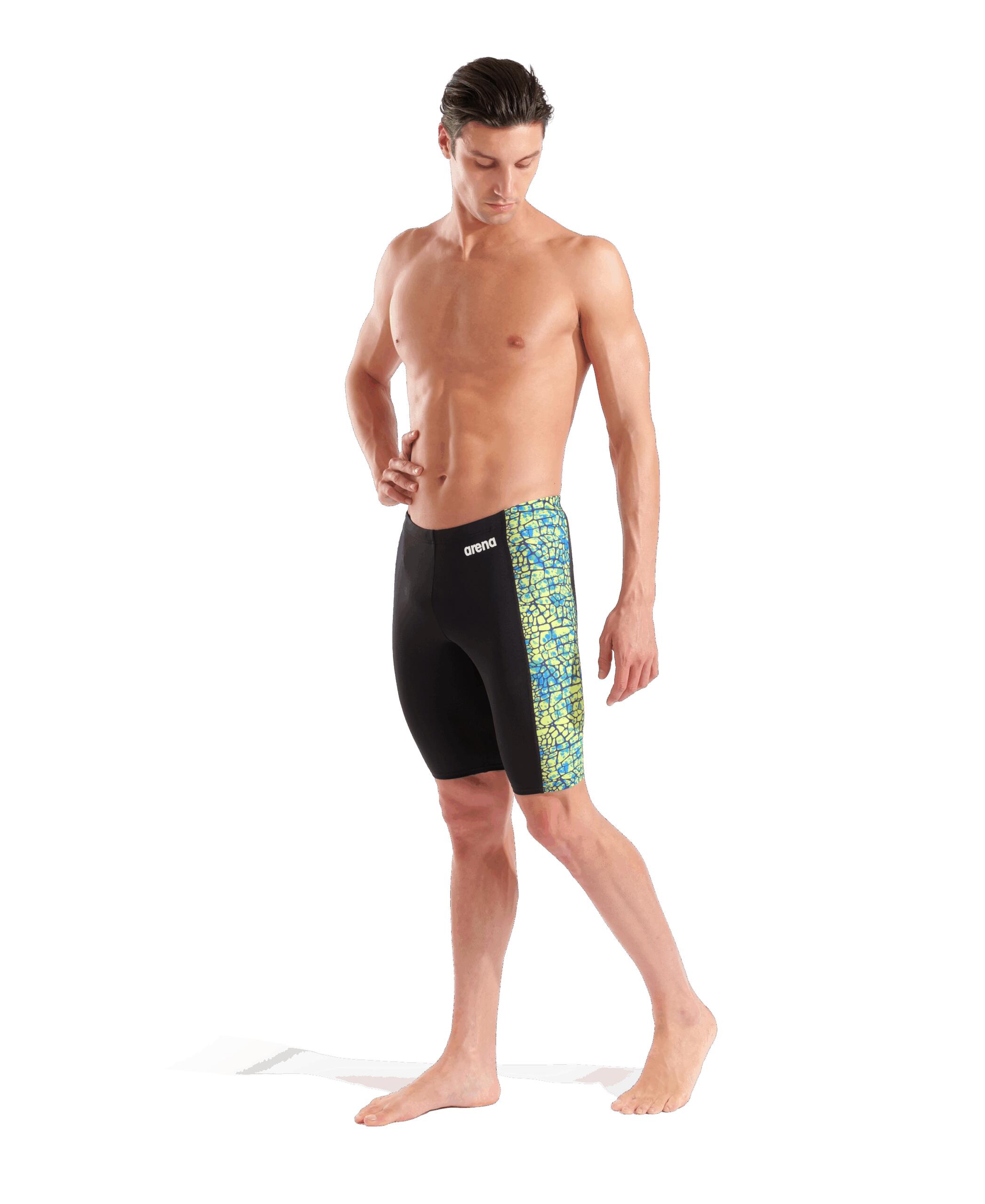 Swim jammer Arena Snakeskin Verde 5/5