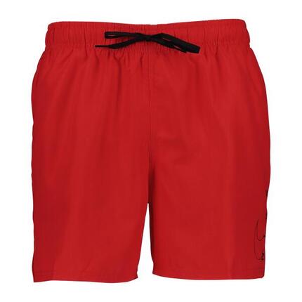 Short de bain homme Nike Swoosh Break 5" Volley Rouge Université