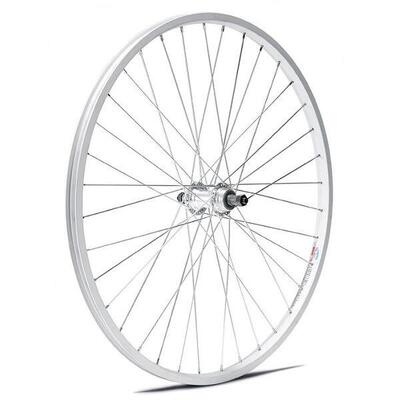 Achterwiel cyber 10 aluminium velg met stalen slot gurpil