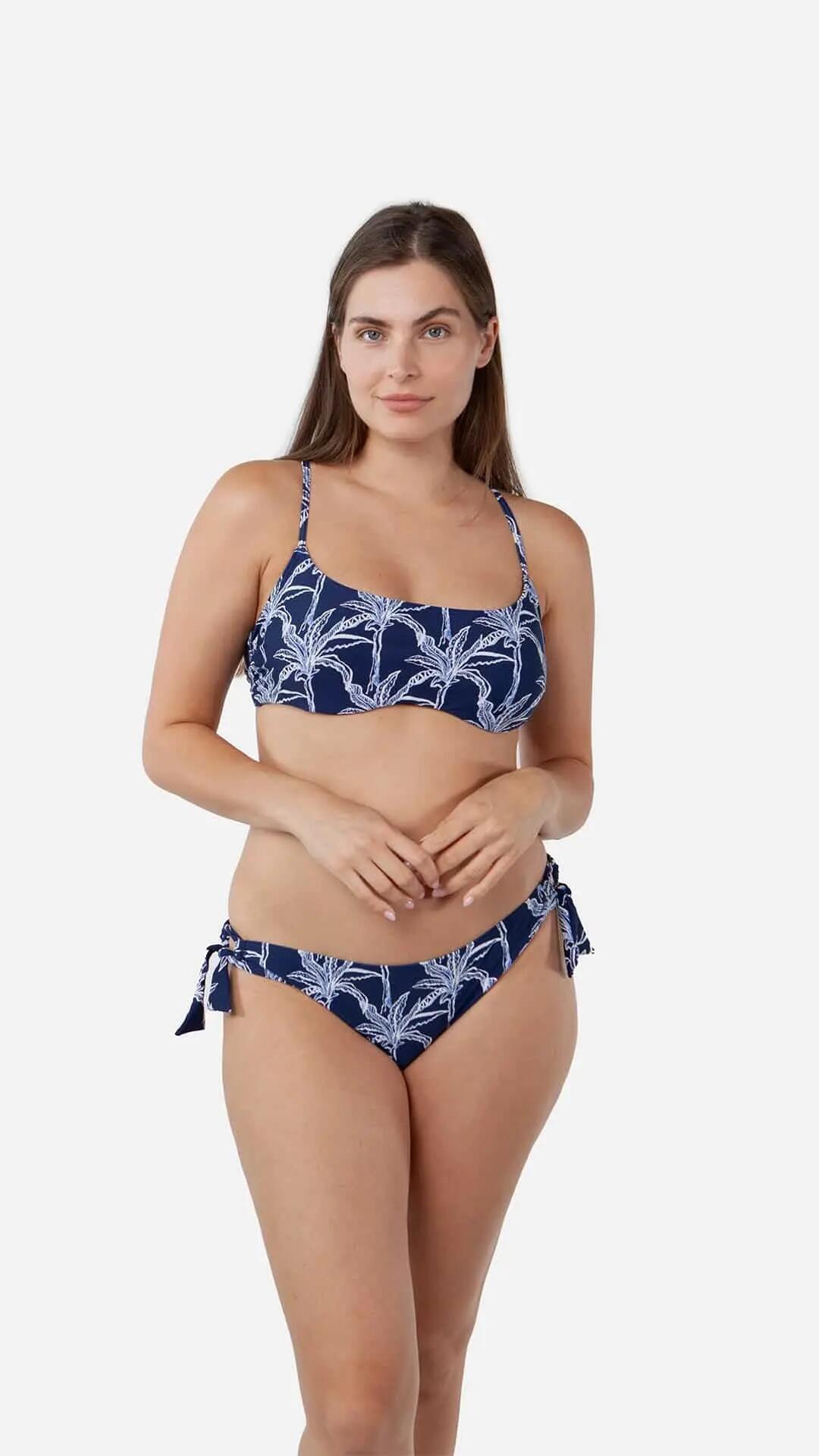 Barts Enele Crop Top Navy 2/3