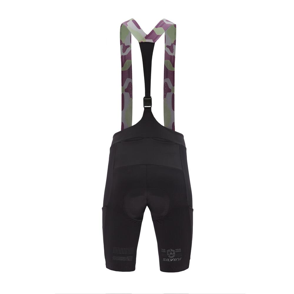 Spodenki rowerowe damskie Silvini Salia WP2266 czarne