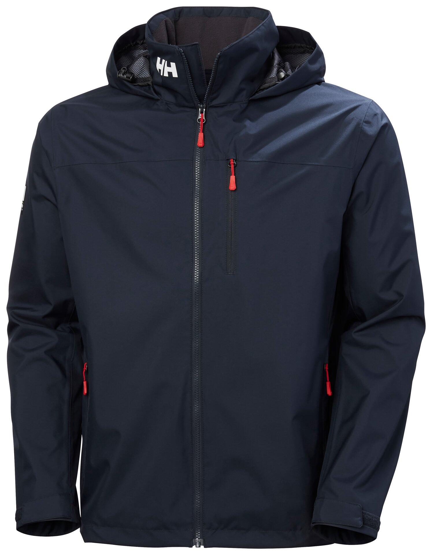 Jacheta impermeabila Helly Hansen Crew Hooded 2.0 albastru marin