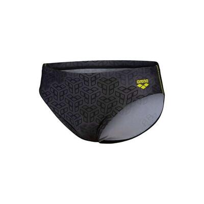 Arena zwembroek heren camo kikko swim briefs black multi