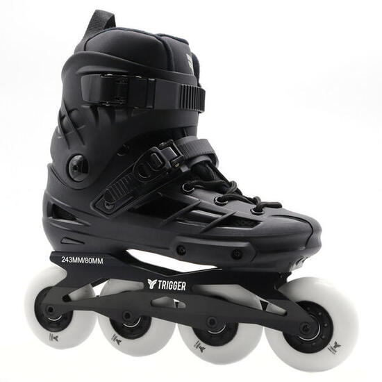 Patines Freeskate Adulto Trigger Cloud Pro 80 Negro