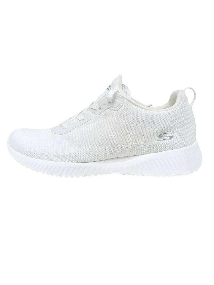 Tênis feminino Skechers Bobs squad touch talk Verde. 4/7