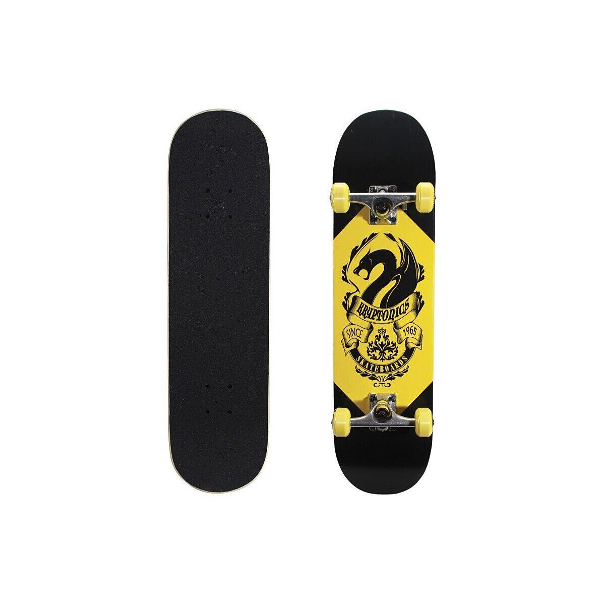 Kryptonics - Skateboard Kryptonics Pop Series Medieval Times - Planche De Skate - Jaune - Taille Unique - Decathlon