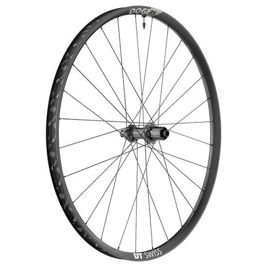 Roue arrière axe traversant jante DT Swiss M1900 Boost Tubeless Ready Disc Cente