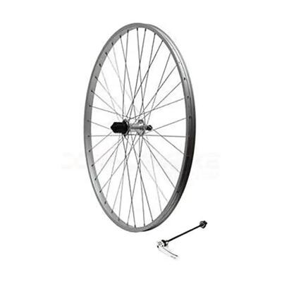Achterwiel cyber 10 aluminium velg met cassette gurpil 8 v