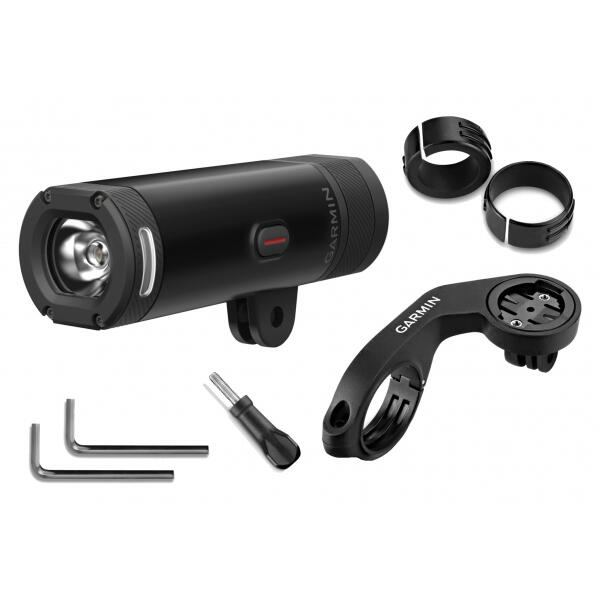 Garmin - Éclairage Avant Avec Support Guidon Garmin Varia Light Ut 800 - Éclairage Vélo - Noir - No Size - Decathlon