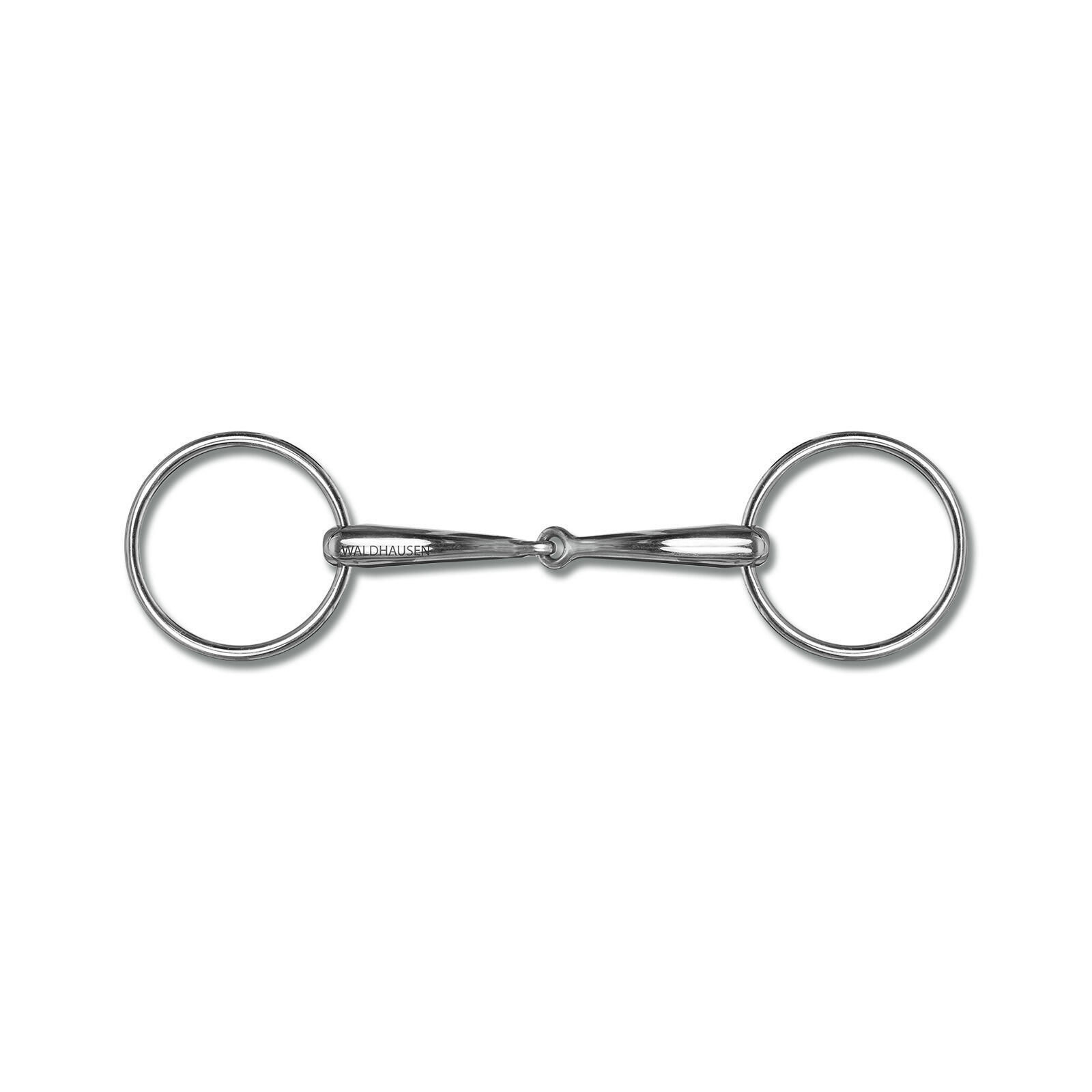 Anatomische dubbele bit voor paard Waldhausen Massif 1/2