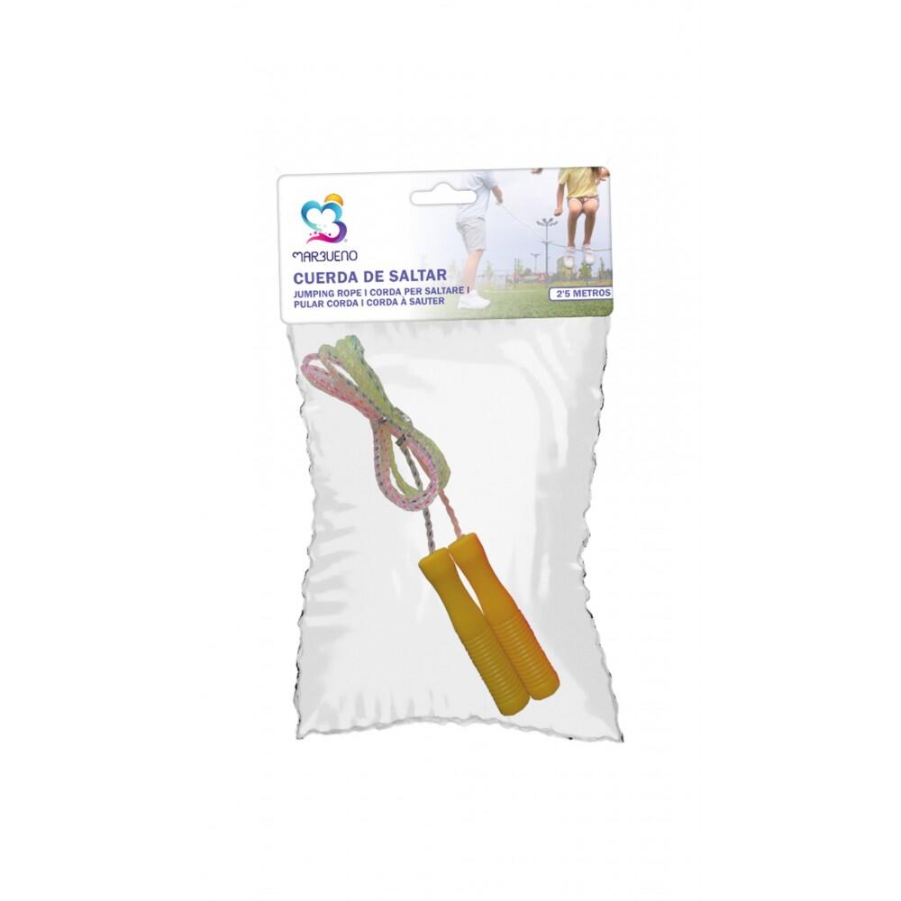 Corda de Saltar Marbueno 4mm x 2,5m Amarelo 2/2