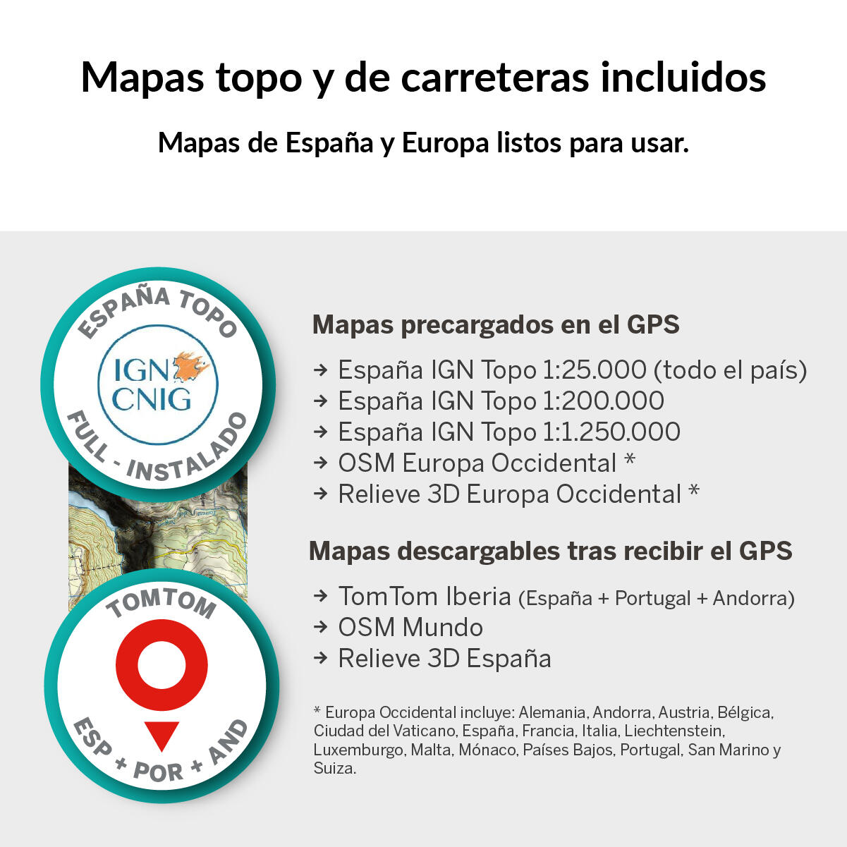 GPS Aventura 2 Plus (128 GB) + Mapa España IGN Topo 1:25000 TwoNav 2/7
