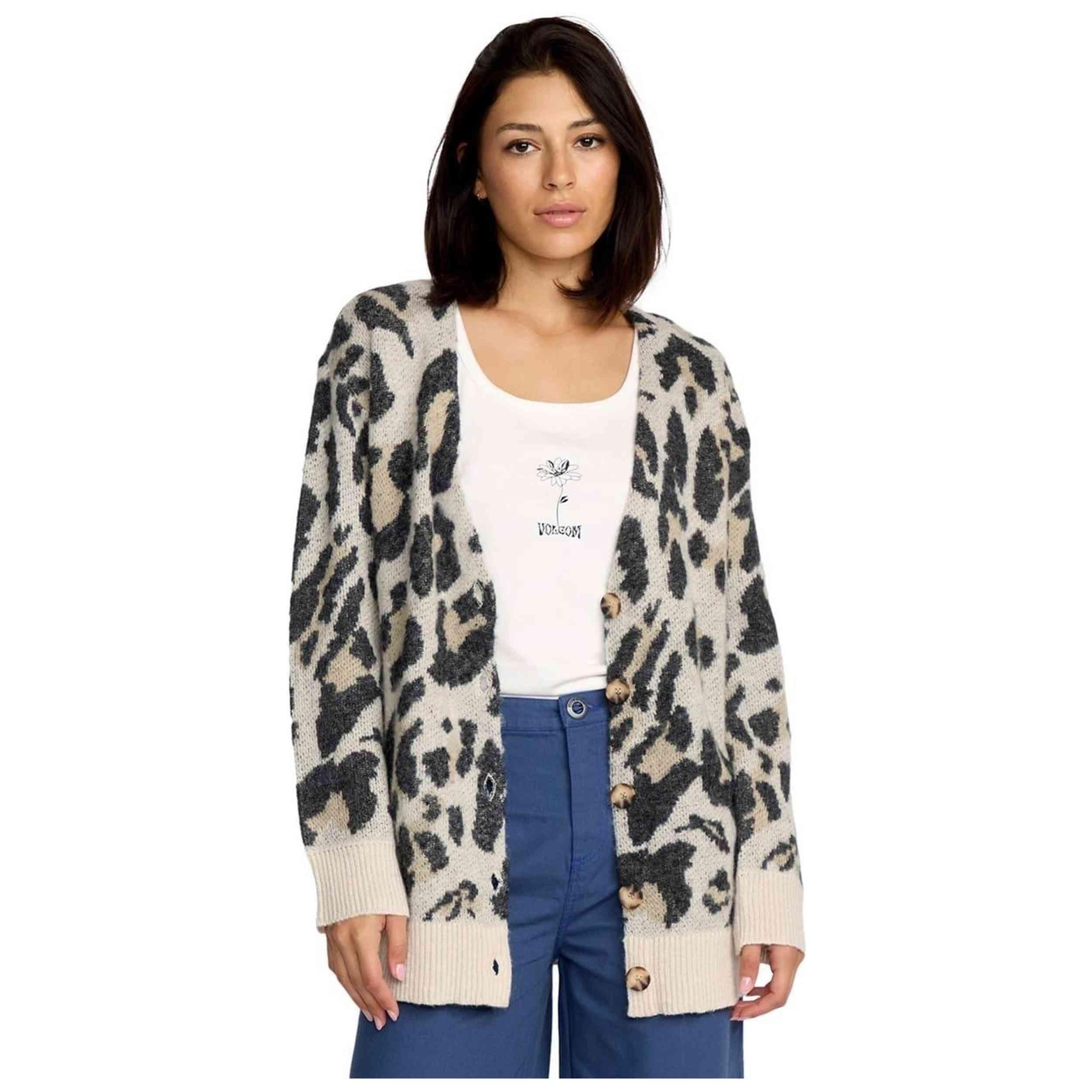 Cardigã Volcom modelo B0732508-ANM para mulheres 1/3