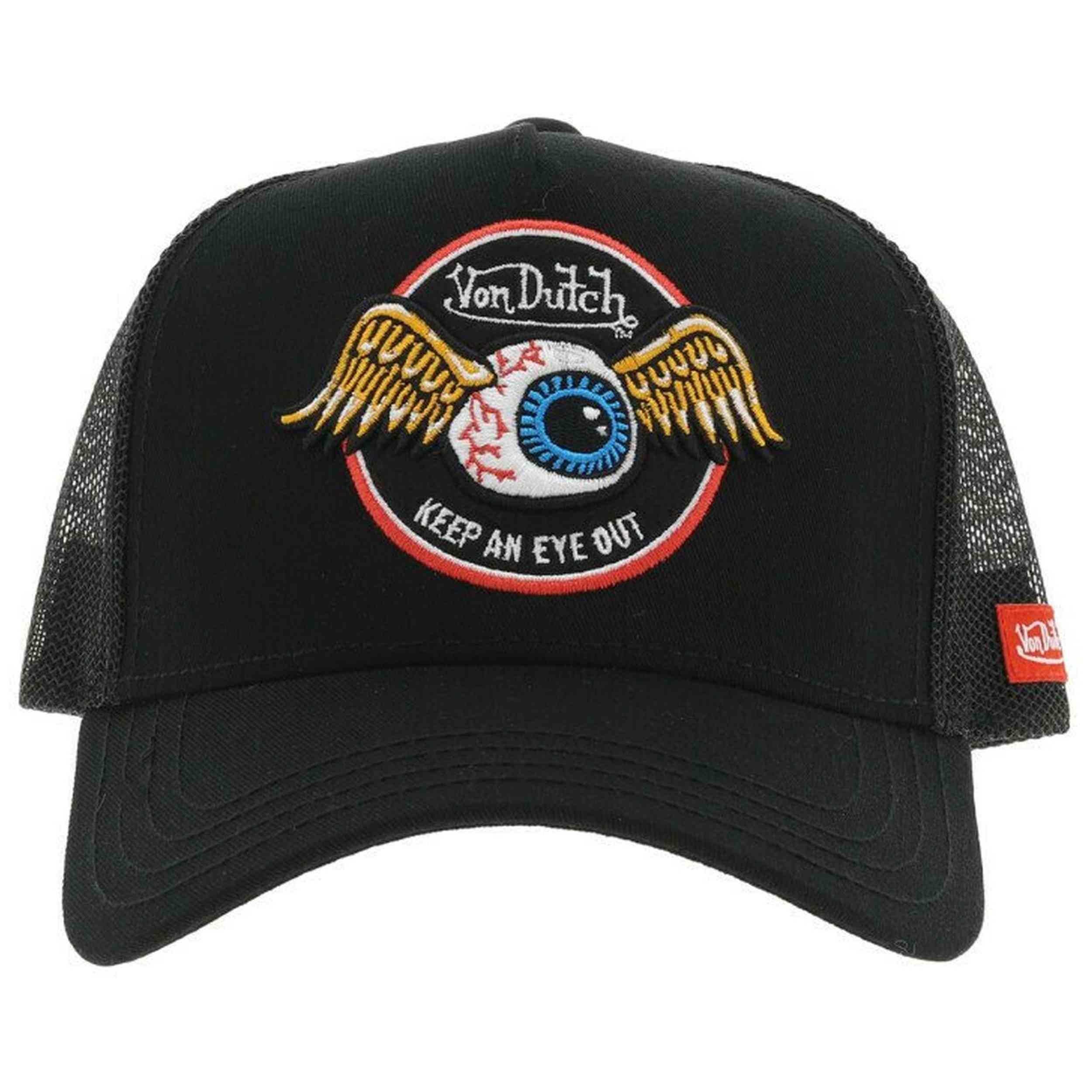 Casquette Trucker Rag Keep An Eye Out Von Dutch - Noir 3/3