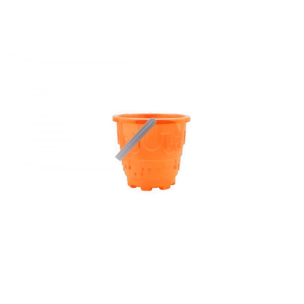 Conjunto Cubo de Playa Marbueno con Accesorios Naranja 3/5