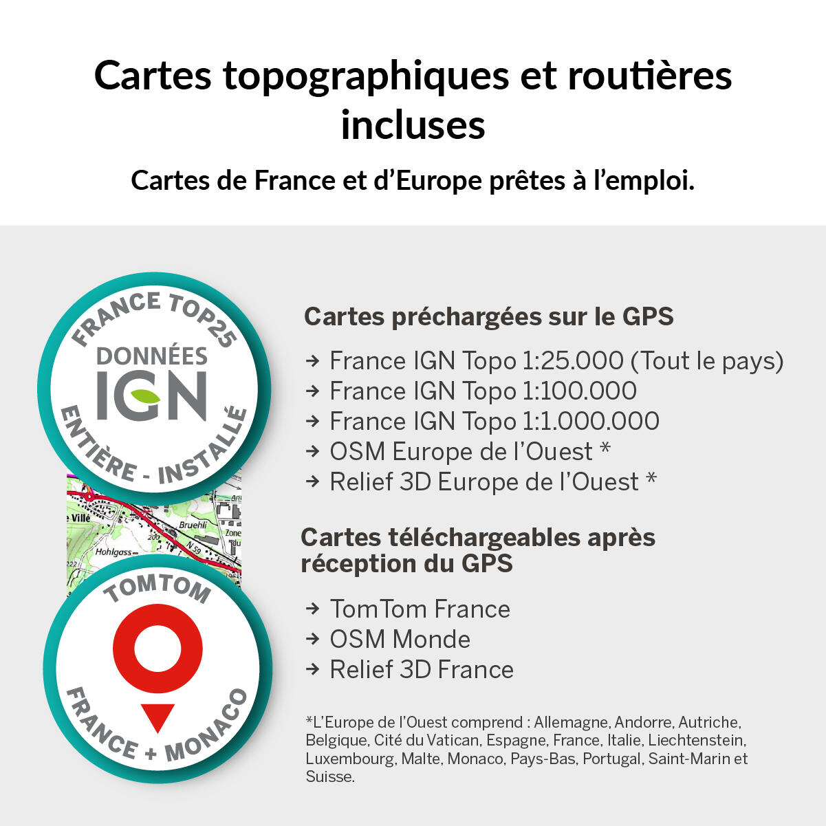 GPS Aventura 2 Plus Motor (128 Go) + Carte France IGN Top25 TwoNav 2/7