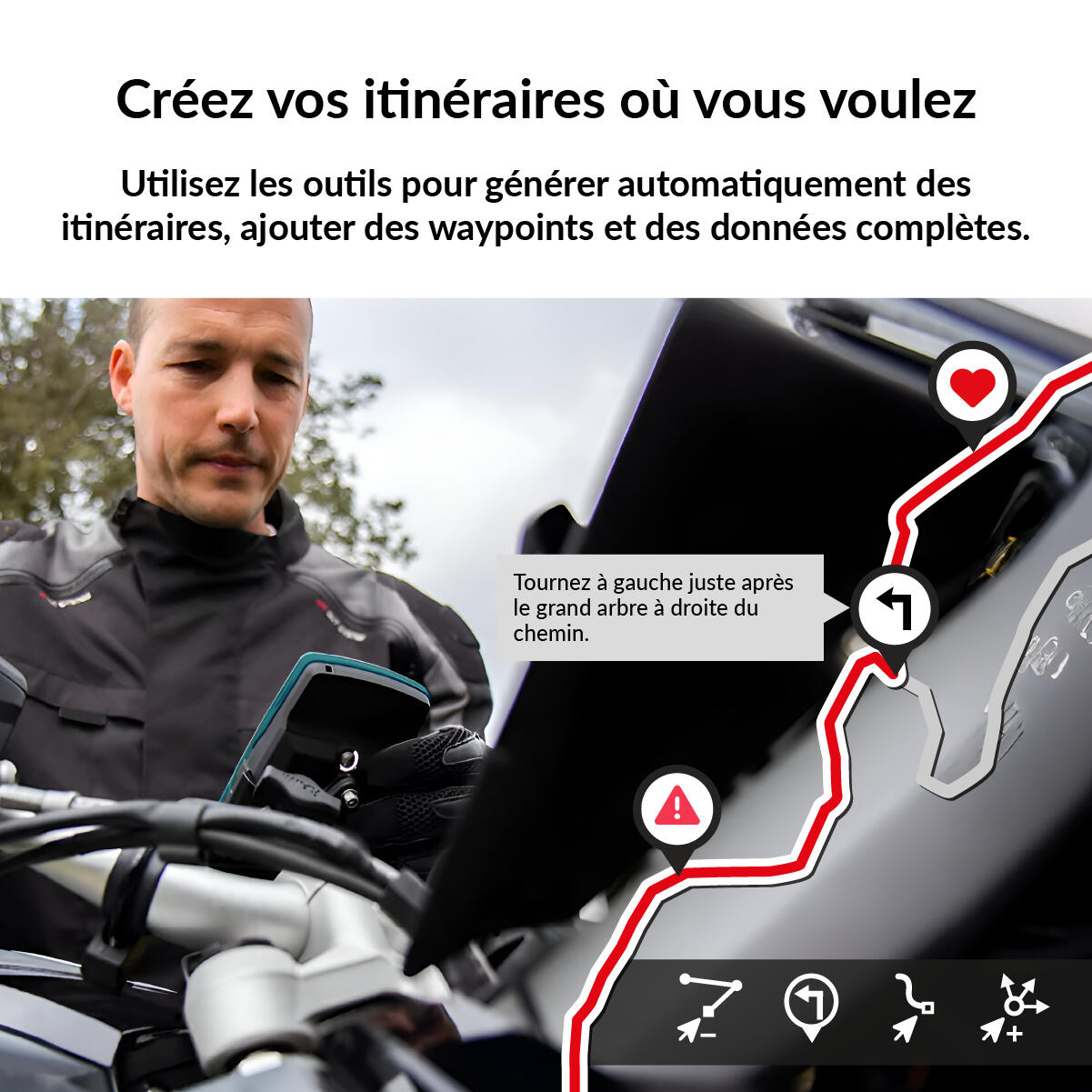 GPS Aventura 2 Plus Motor (128 Go) + Carte France IGN Top25 TwoNav 4/7