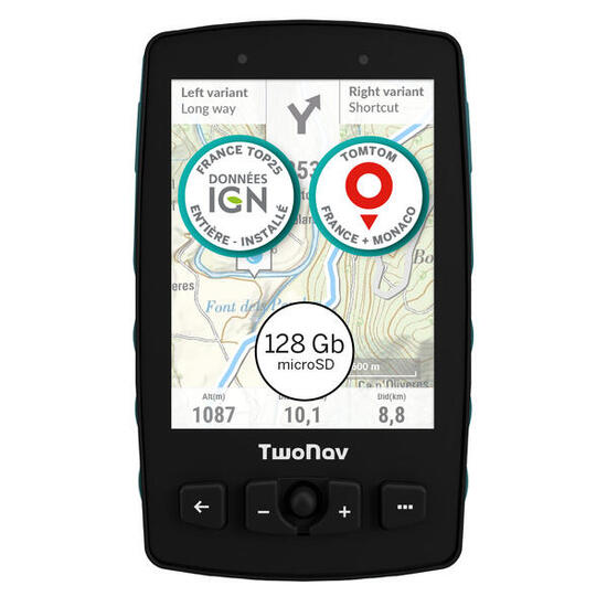 GPS Aventura 2 Plus (128 Go) + Carte France IGN Top25 TwoNav