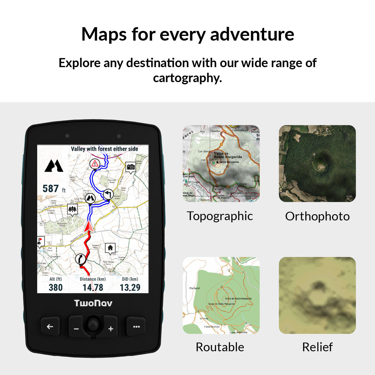 GPS Aventura 2 Plus (32 GB) TwoNav 3/7