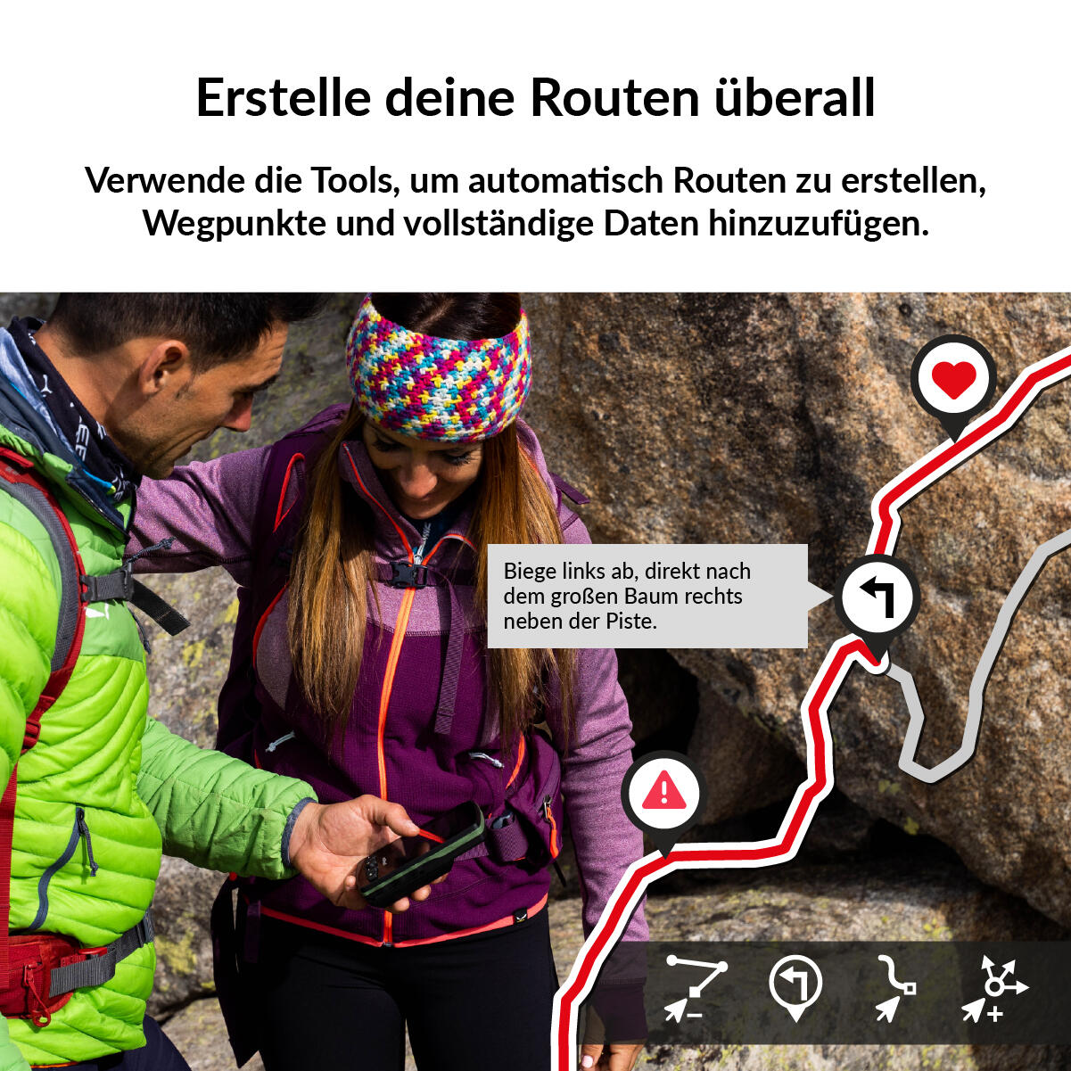 GPS Aventura 2 Plus (128 GB) + Karte Deutschland BKG Topo 1:25000 TwoNav 4/7