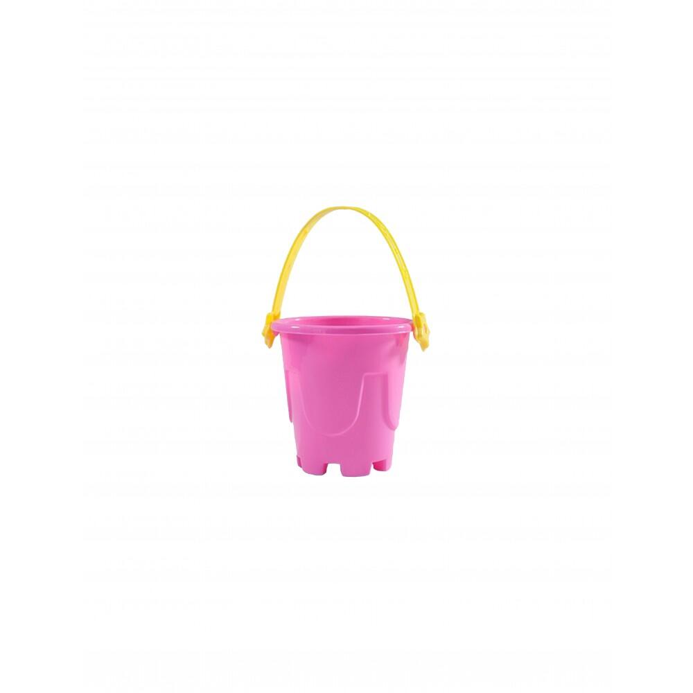 Conjunto Cubo de Playa Marbueno Rosa con Accesorios 3/5