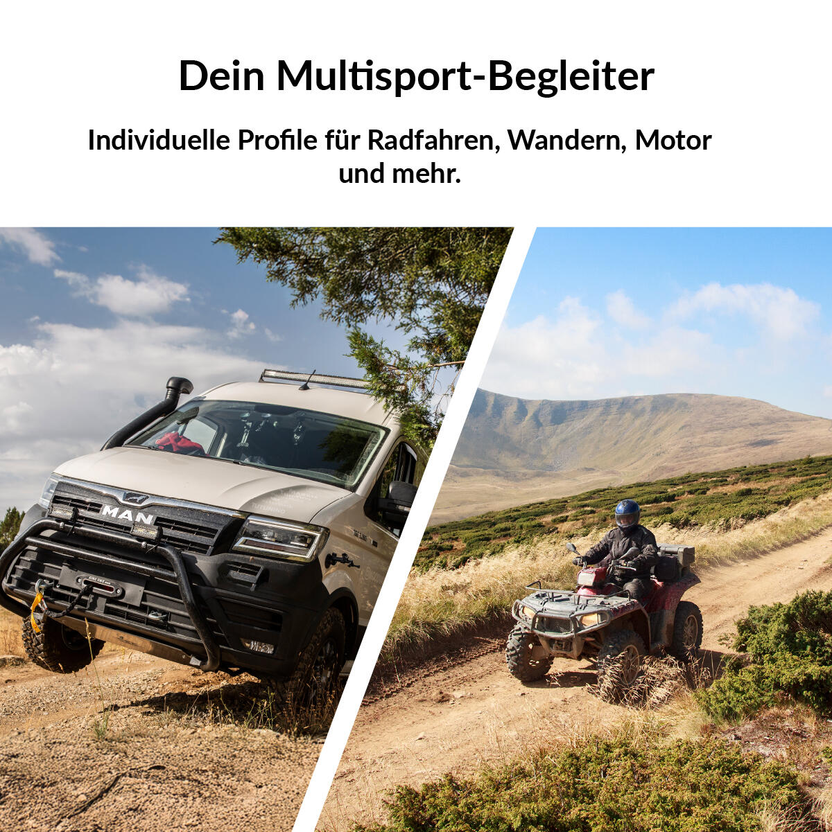GPS Aventura 2 Plus Motor (128 GB) + Karte Deutschland BKG Topo 1:25000 TwoNav 7/7