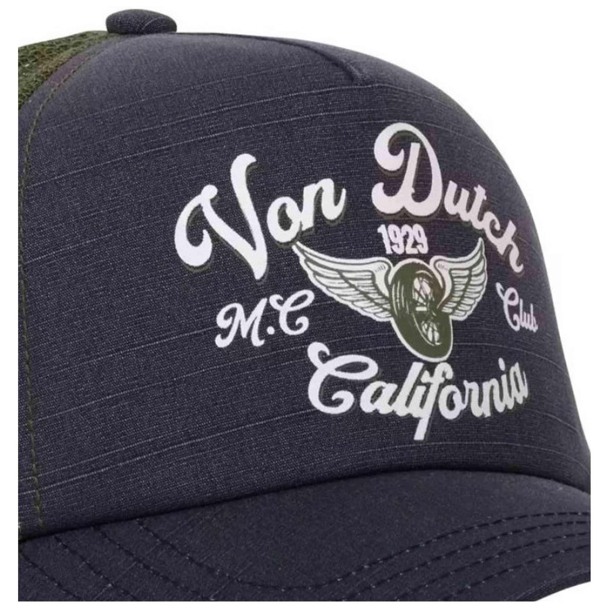 Boné Von dutch modelo CAS1CREW11 para unissex 3/4