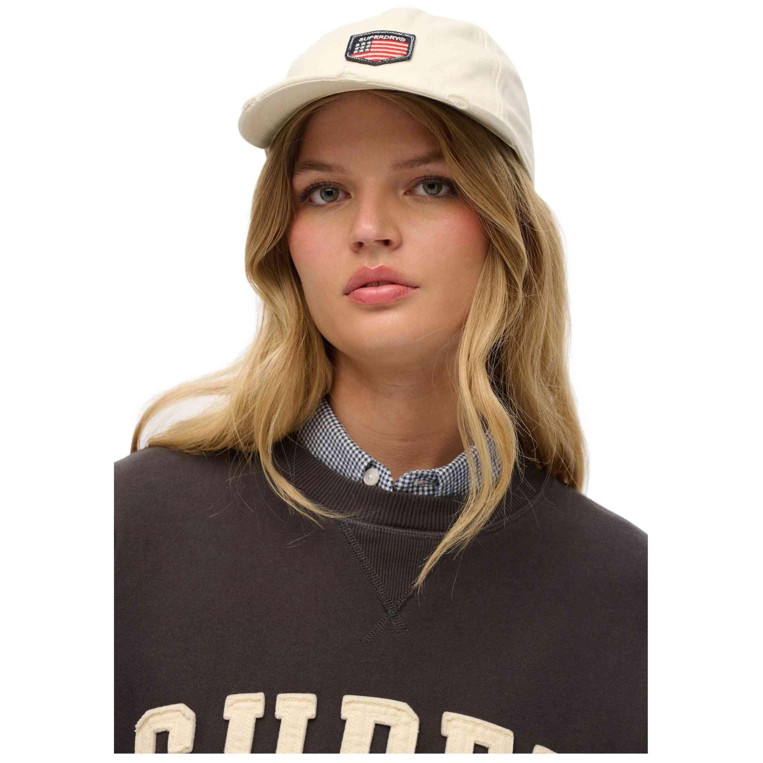 Superdry - Casquette Superdry Modèle Y9010200a-f5i Pour Femmes - Casquette - Blanc - Kid Unique - Decathlon