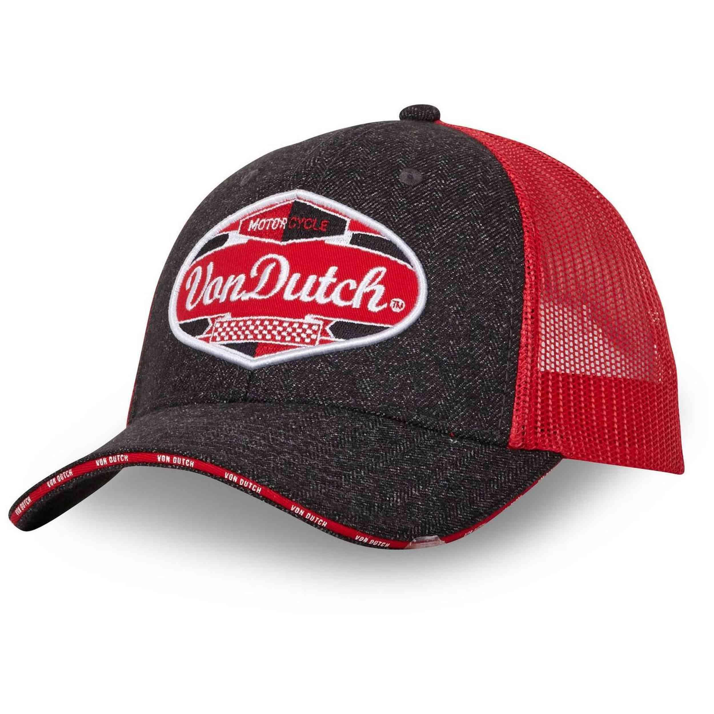 Von Dutch Boné Modelo Cas1mixgrey03 Para Unissex Unisex Vermelho da Decathlon
