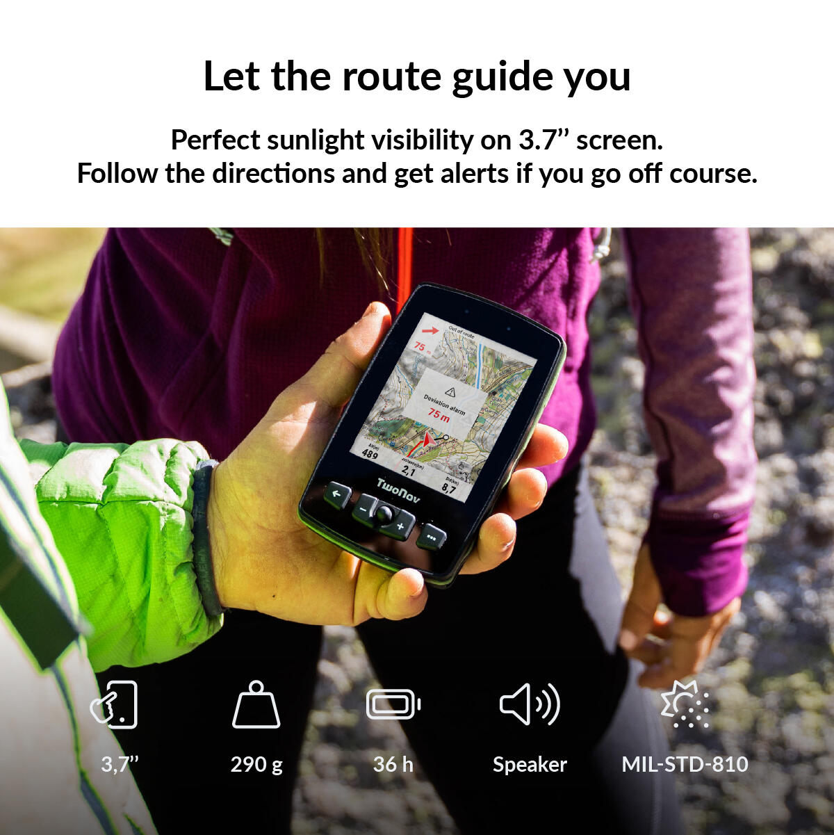 GPS Aventura 2 Plus (32 GB) TwoNav 5/7