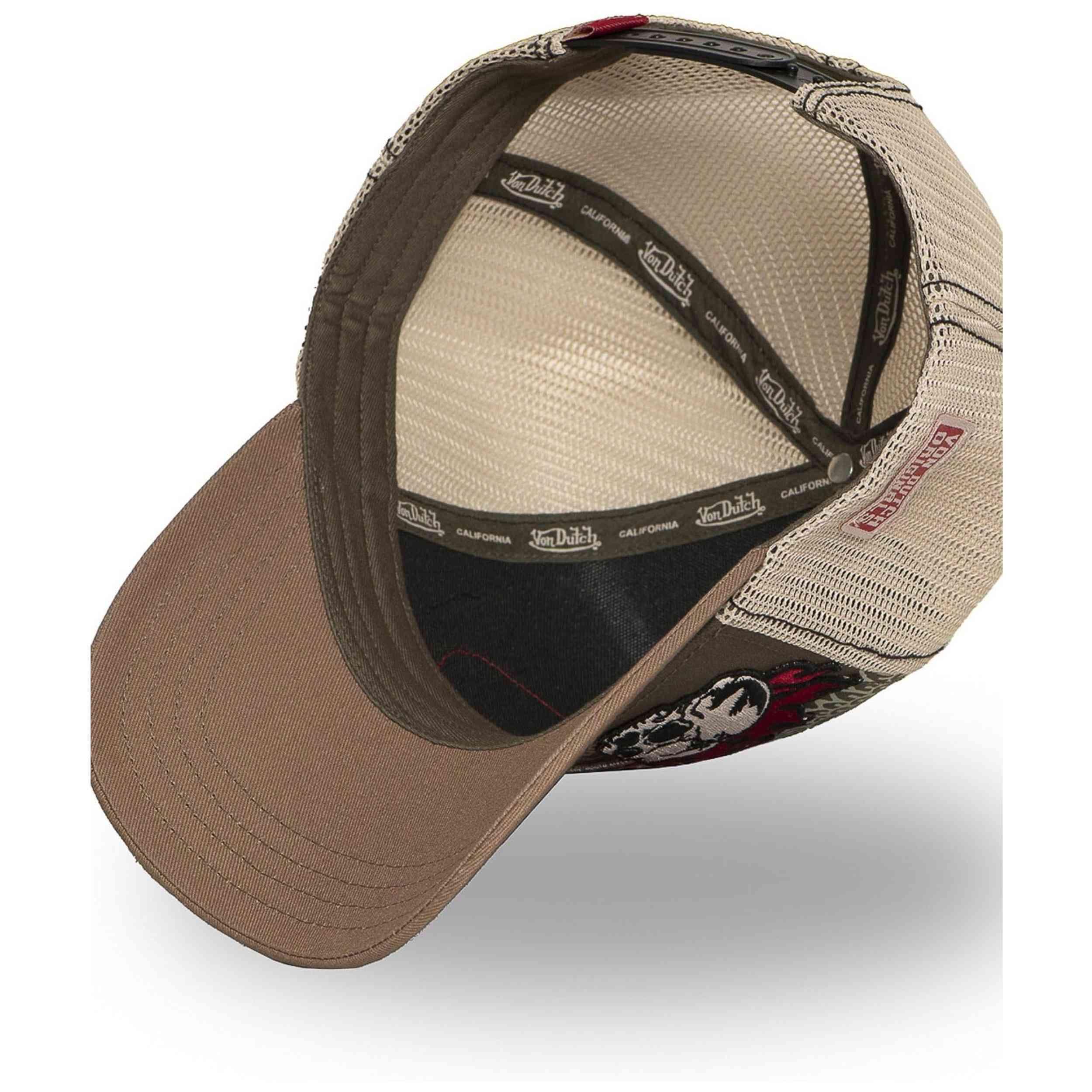 Casquette Von dutch modèle VD-1-CT-PATCHES-12 pour unisexe 3/5