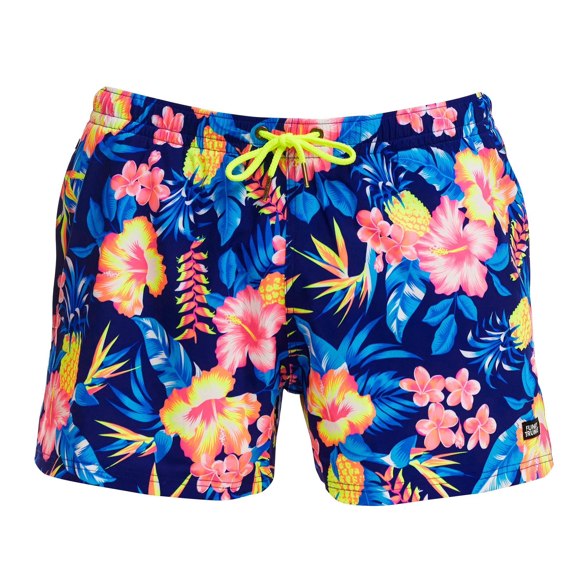 Costume da competizione Funky Trunks Shorty Shorts Heren In Bloom 4/5