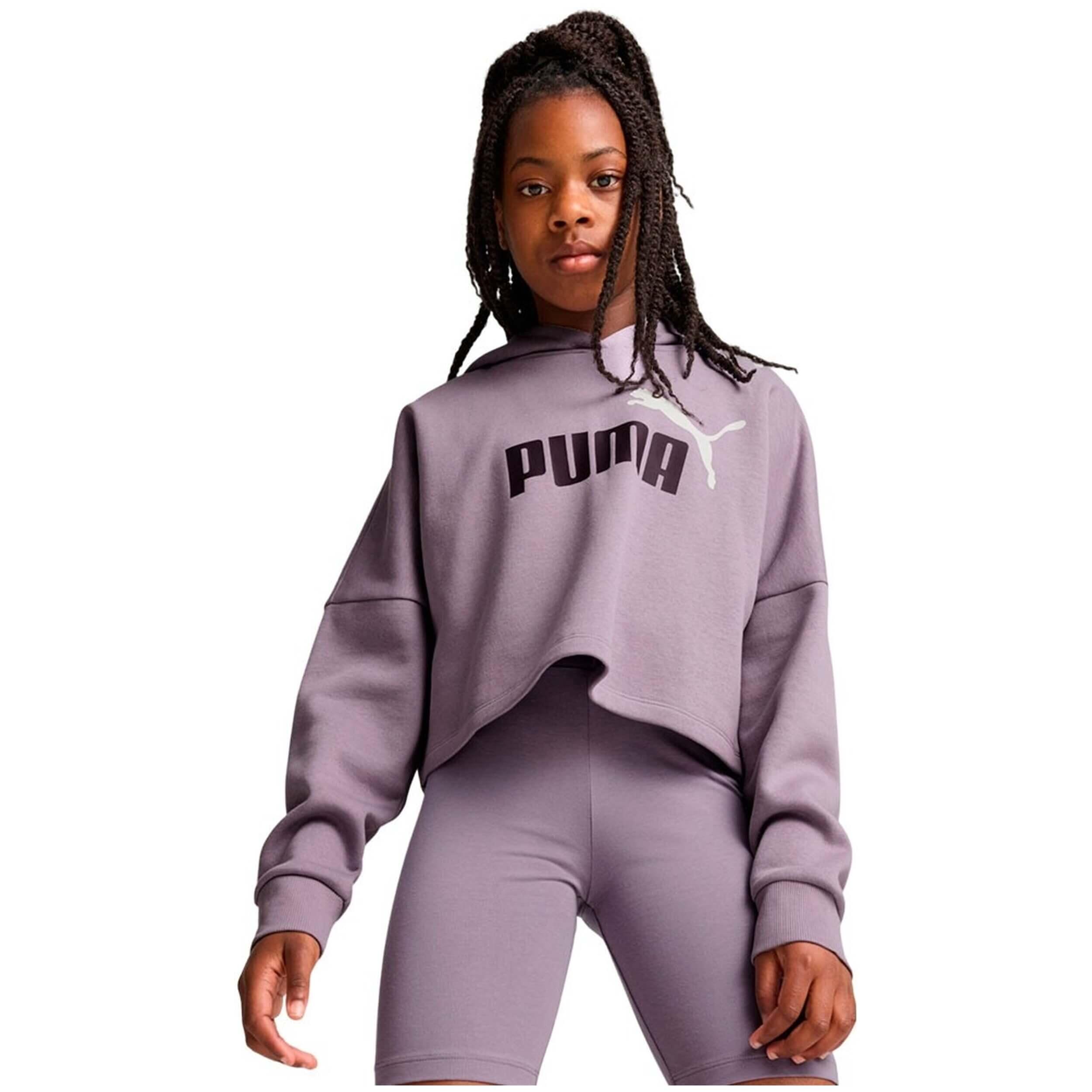 Puma - Sweat À Capuche Puma Modèle 671134-34 Pour Filles - Sweat-shirt - Violet - 4 À 6 Ans - Decathlon
