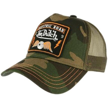 Casquette Von dutch modèle CAS1SQUARE4B73 pour unisexe