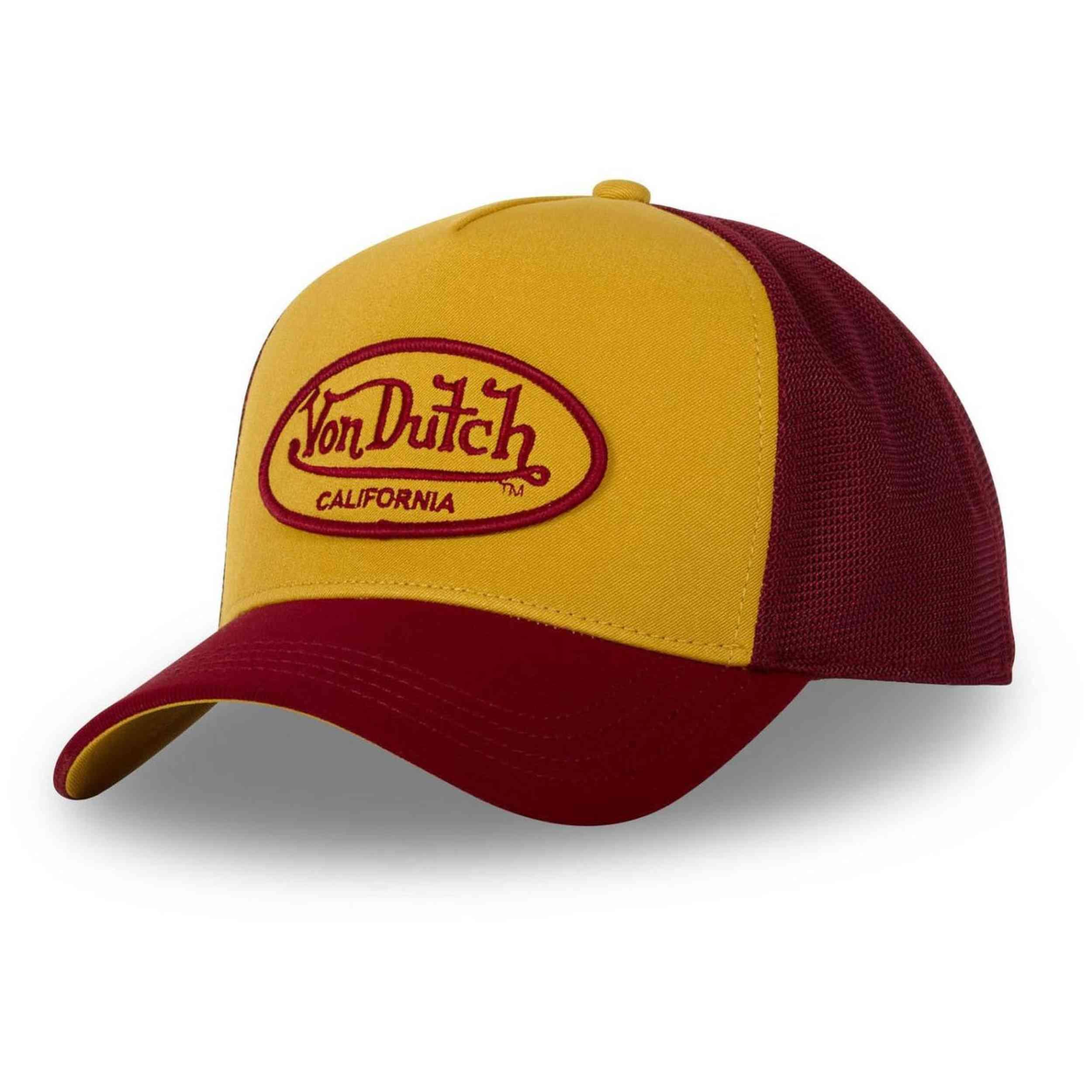 Von Dutch Boné Modelo Cas1burg Para Unissex Unisex Amarelo da Decathlon