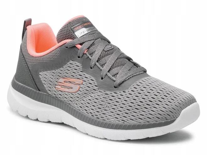 Skechers Quick Path 12607 GYCL Donna Sneakers Grigio Memory Foam Sport EU 41 3/6