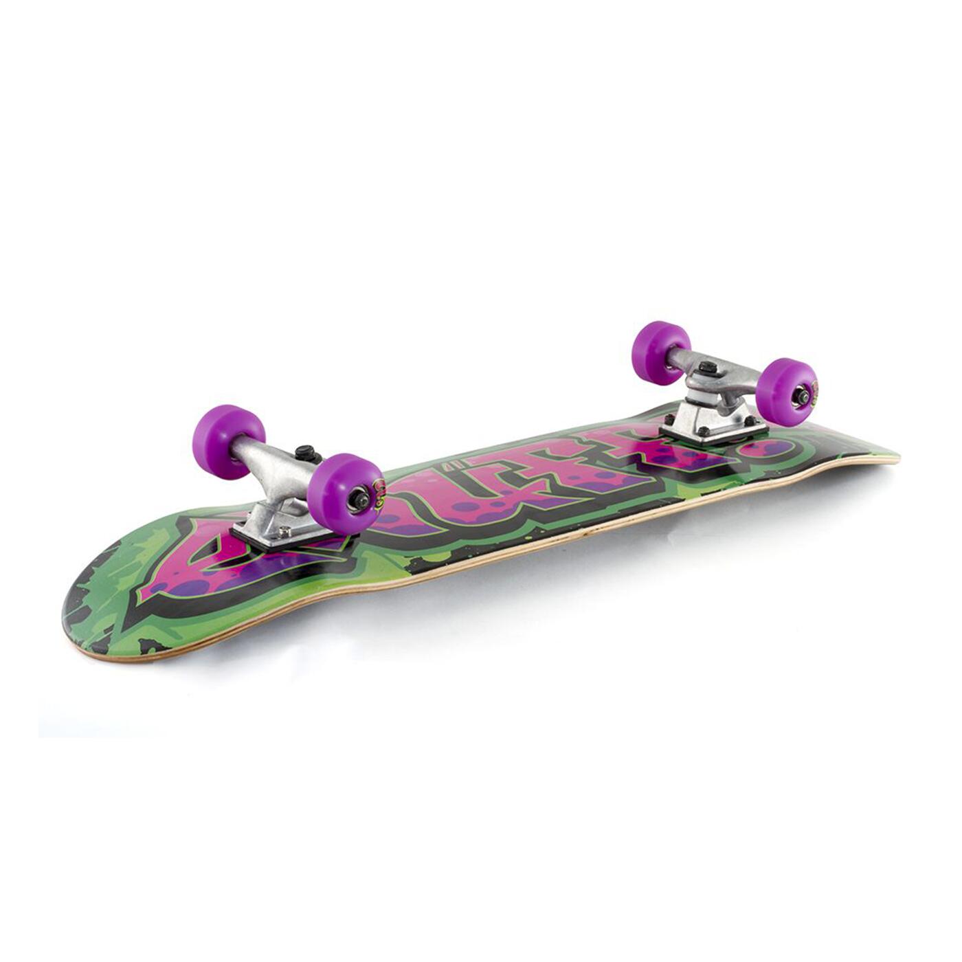 Skate Enuff Graffiti II 7.25"x29.5" Vert/violet 4/4