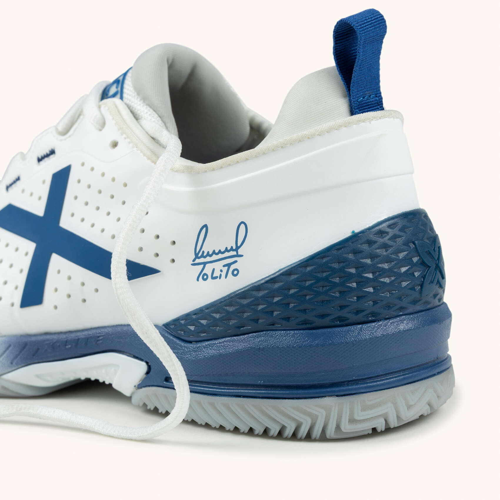 Zapatillas Munich Tolito Atomik 52 Blanco Azul 2/6