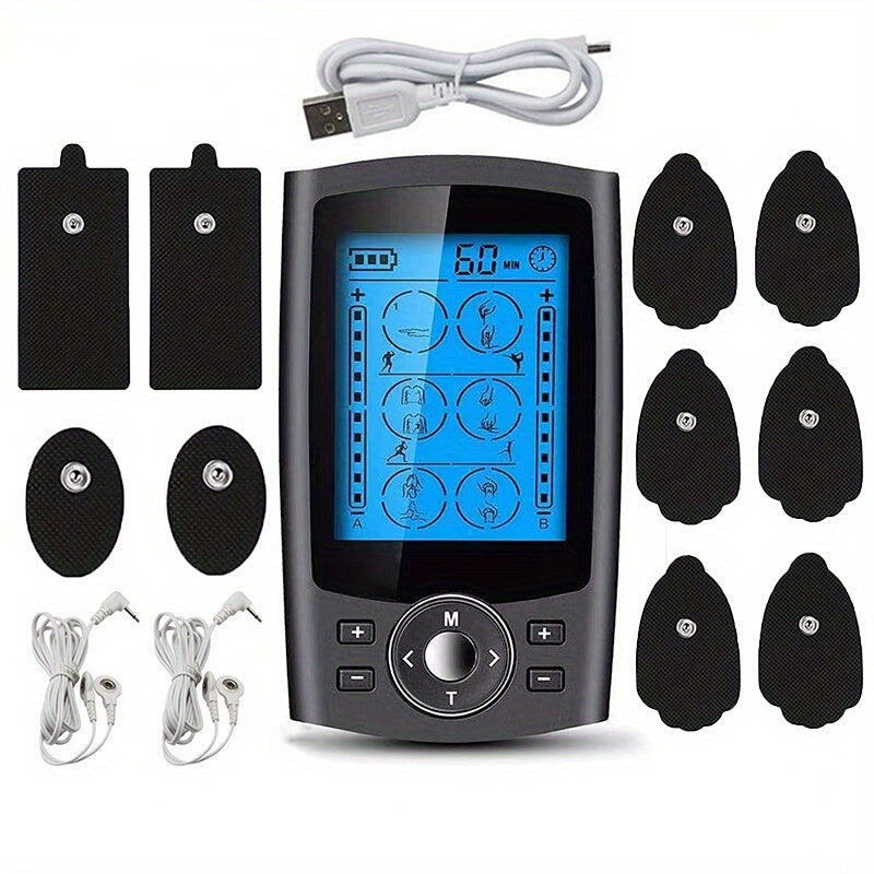 NNETM Digital TENS Muscle Stimulator â€“ 36 Modes EMS Acupuncture(Black)