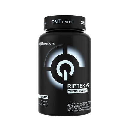 QNT Riptek V2 Thermogenic Brûleur de Graisse - 120 Capsules