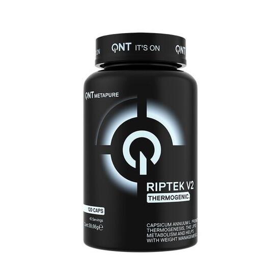 QNT Riptek V2 Thermogenic Brûleur de Graisse - 120 Capsules