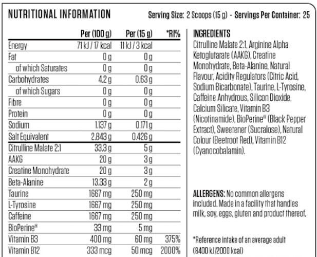 Applied Nutrition Pump 3G (25 Serv) Rainbow Unicorn - Pre-Entrenamiento 3/3