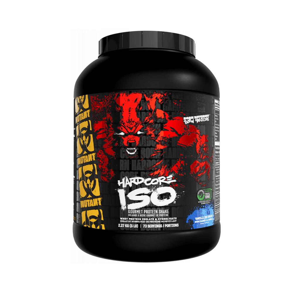 MUTANT Mutant Mutant Hardcore Iso (5lbs) Vanilla Ice Cream - Proteine
